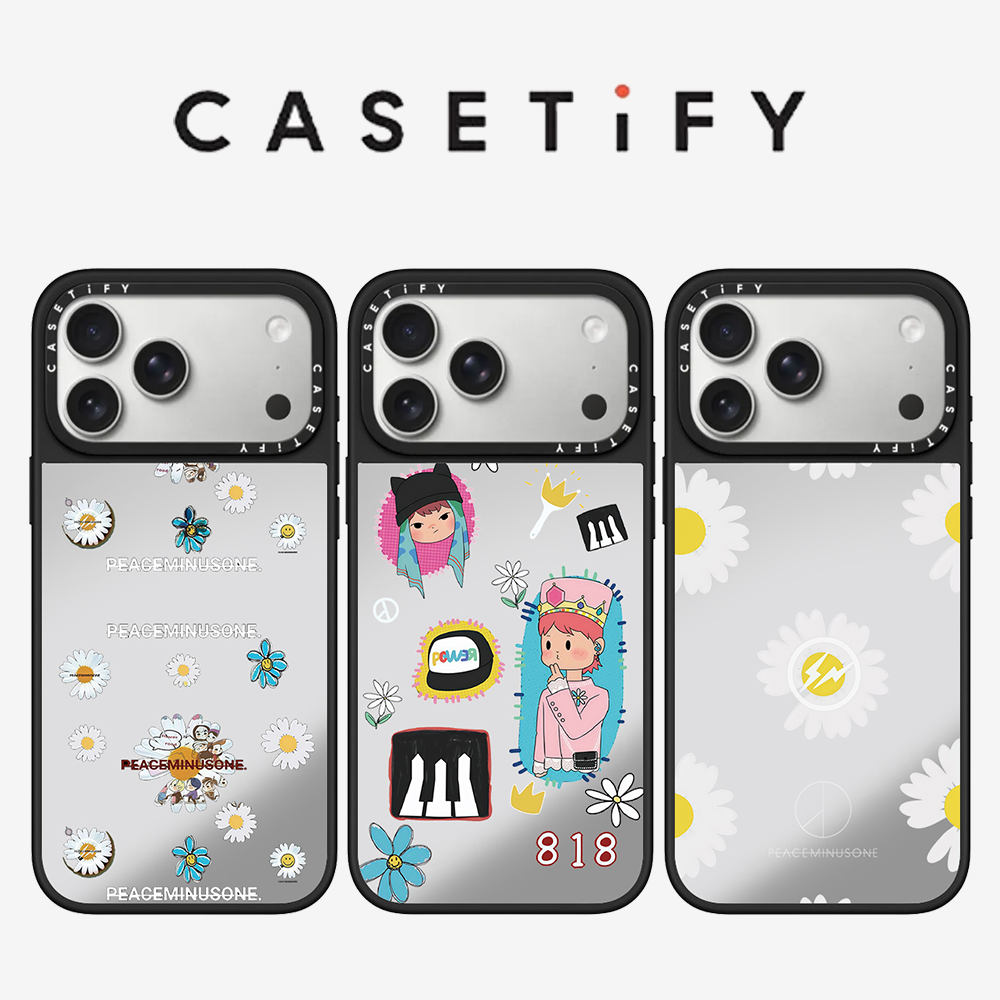 Peat Pellet Tray - CASETiFY PEACEMINUSONE Daisy Series Telefoonhoesje voor