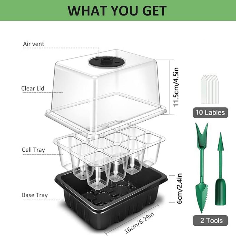 Zaadstartbak met kweeklampen,  - Humidity Dome Kit recensie en prijs