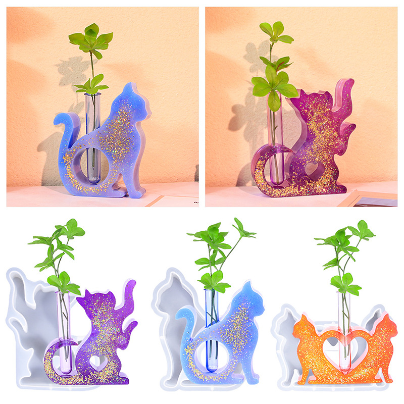 Kattenvormige Hars Mallen Vaas - Propagation Station Vase recensie en prijs