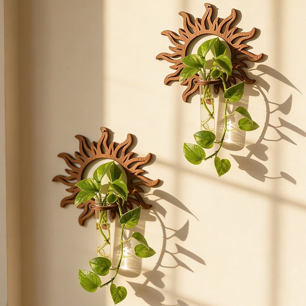 Houten wandplantbak in bohemie - Propagation Station Vase recensie en prijs
